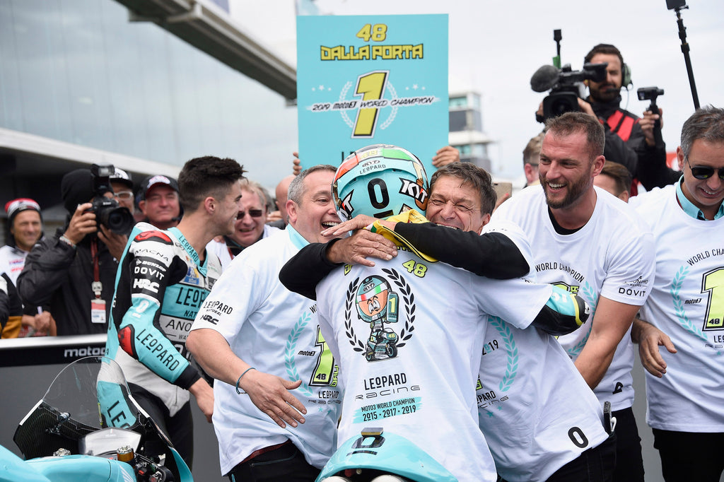 Le0pard Racing takes both Moto3 Team and Rider world championship titles with unbeatable leads